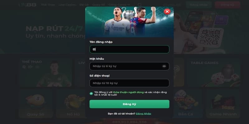 Điều kiện đăng ký Uk88 cho newbie muốn tham gia