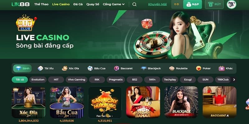 Giới thiệu về casino online Uk88