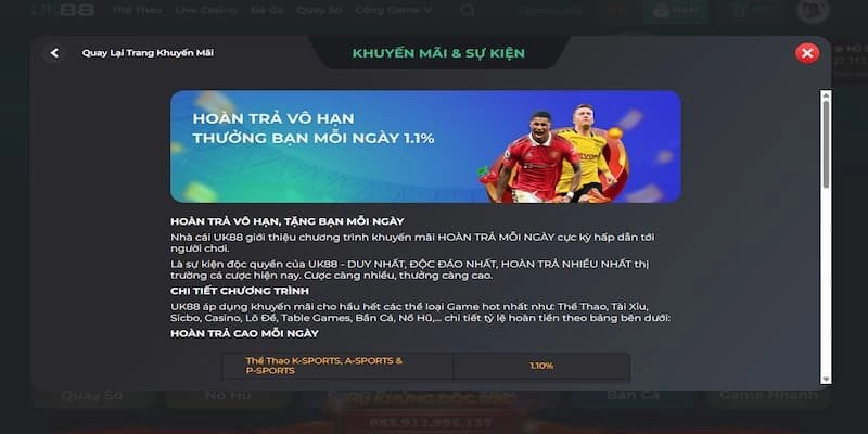 Lưu ý khi tham gia khuyến mãi Uk88